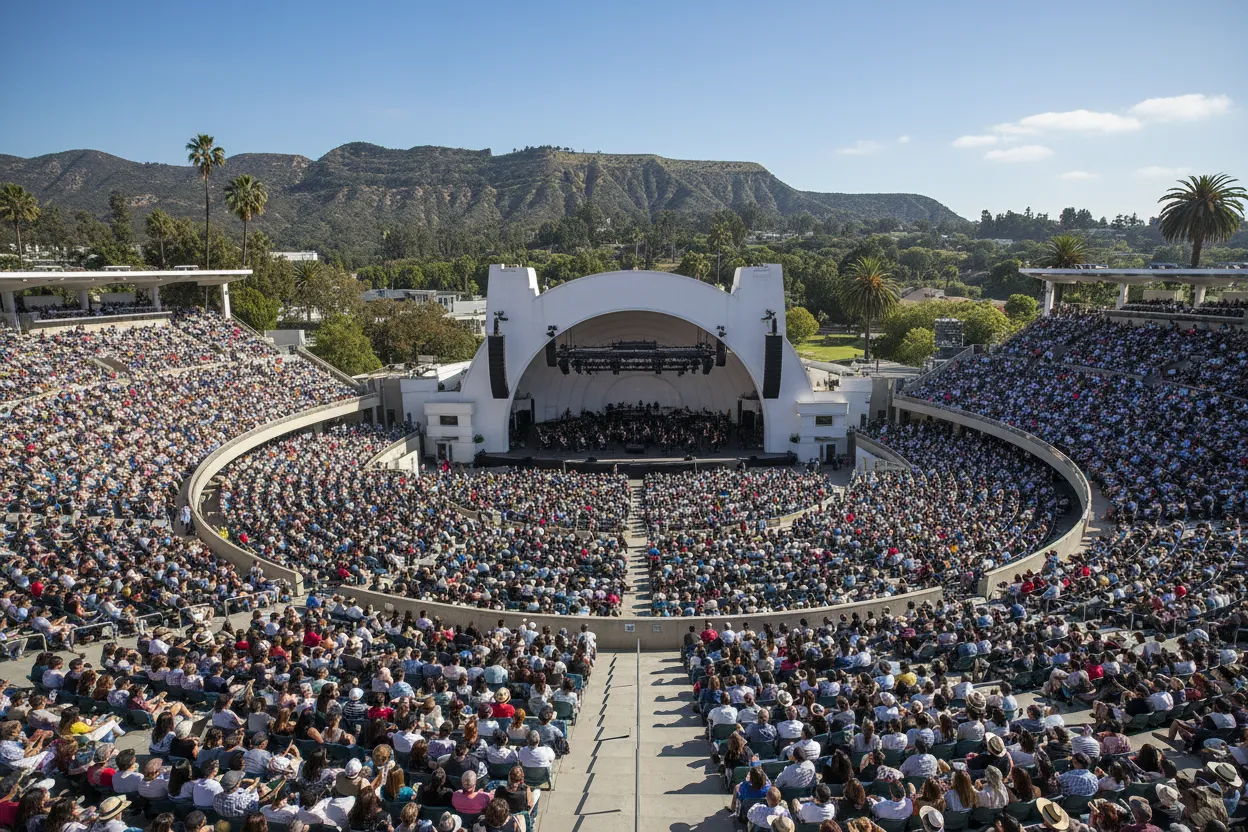 Concert at the Hollywood Bowl